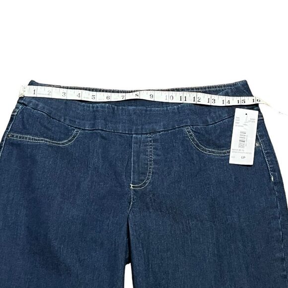 NWT N Touch Women’s Denim Crop Jeans, Size 6P - Picture 6 of 10